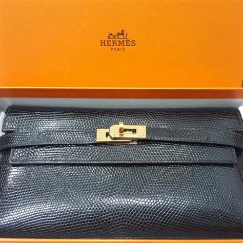 Hermes Lizard Wallet 